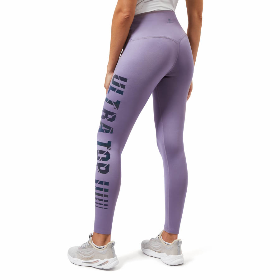 LEGGIN DEPORTIVO MUJER ULTRALON MORADO ULTRA MOVE - 4