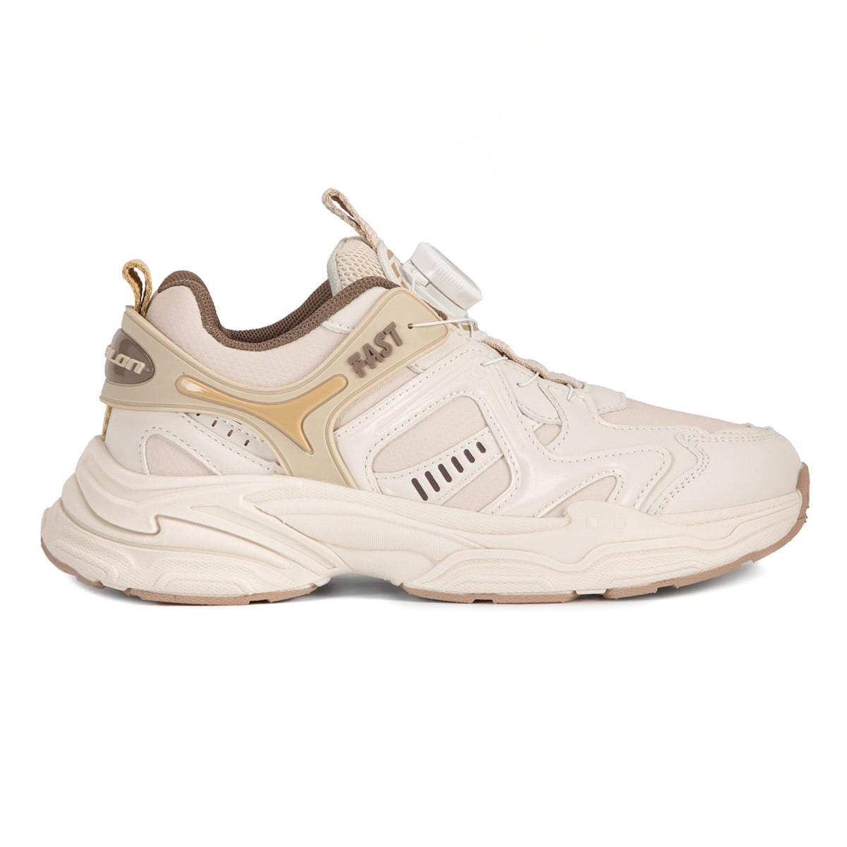 ZAPATILLAS NIÑO ULTRALON URBANAS BEIGE ULTRA FAST - 1