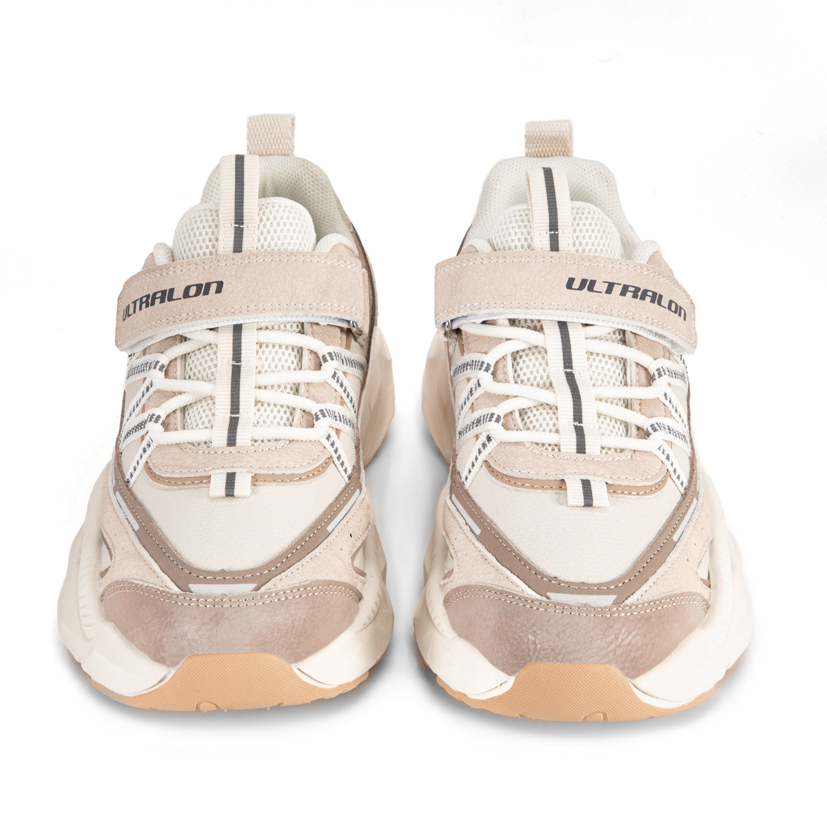 ZAPATILLAS NIÑO ULTRALON URBANAS BEIGE ULTRA HOOPS - 5