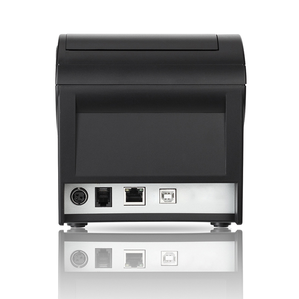 IMPRESORA TICKETERA TERMICA 80MM USB ETHERNET LAN WIFI BIENEX y 5 Rollos Papel termico - 3