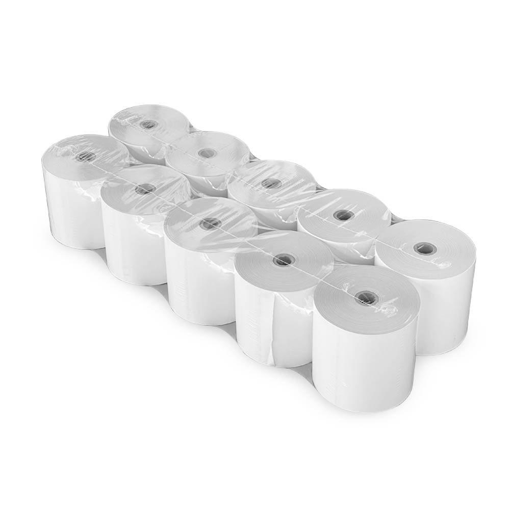 PAPEL TÉRMICO KALIPEL 10KP48 10 ROLLOS CONTOMETRO 80X80MM - 2