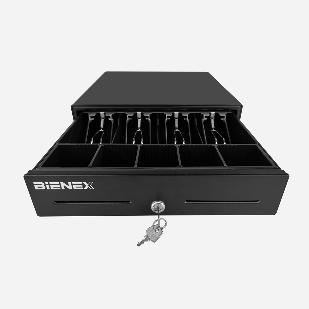 GAVETA CAJA DE DINERO CAJA REGISTRADORA CON RJ11- 33X34X9CM KR330 - 1