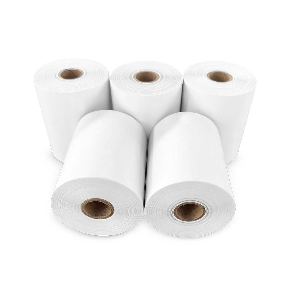 PAPEL TÉRMICO KALIPEL CON20808055 20 ROLLOS 55GR CONTOMETRO 80X80MM - 3