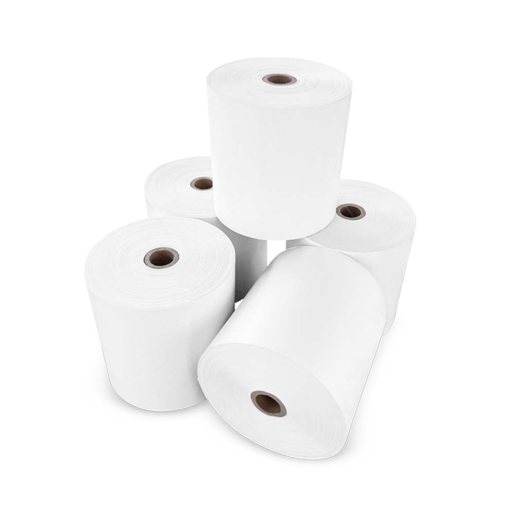 PAPEL TÉRMICO KALIPEL CON20808055 20 ROLLOS 55GR CONTOMETRO 80X80MM - 4