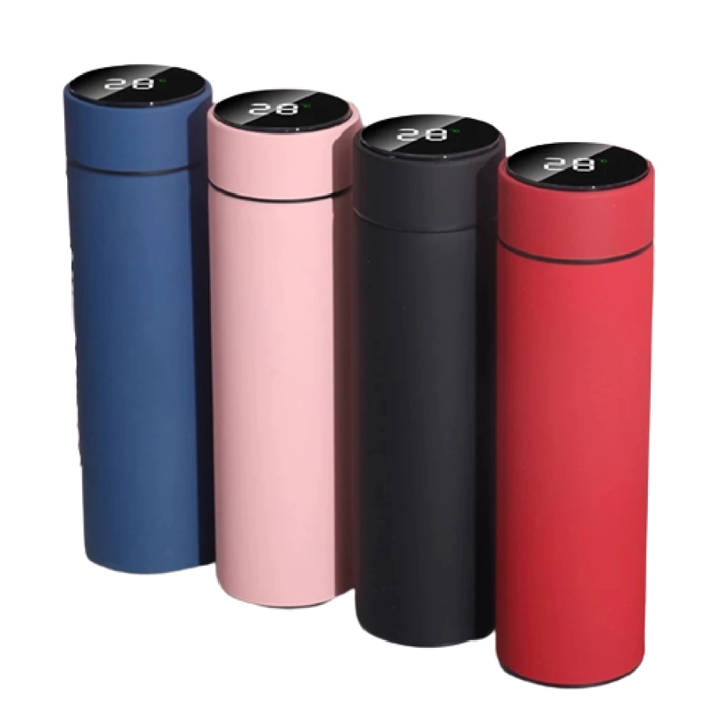 TERMO DIGITAL ACERO INOXIDABLE 500ML SENSOR TEMPERATURA - 2