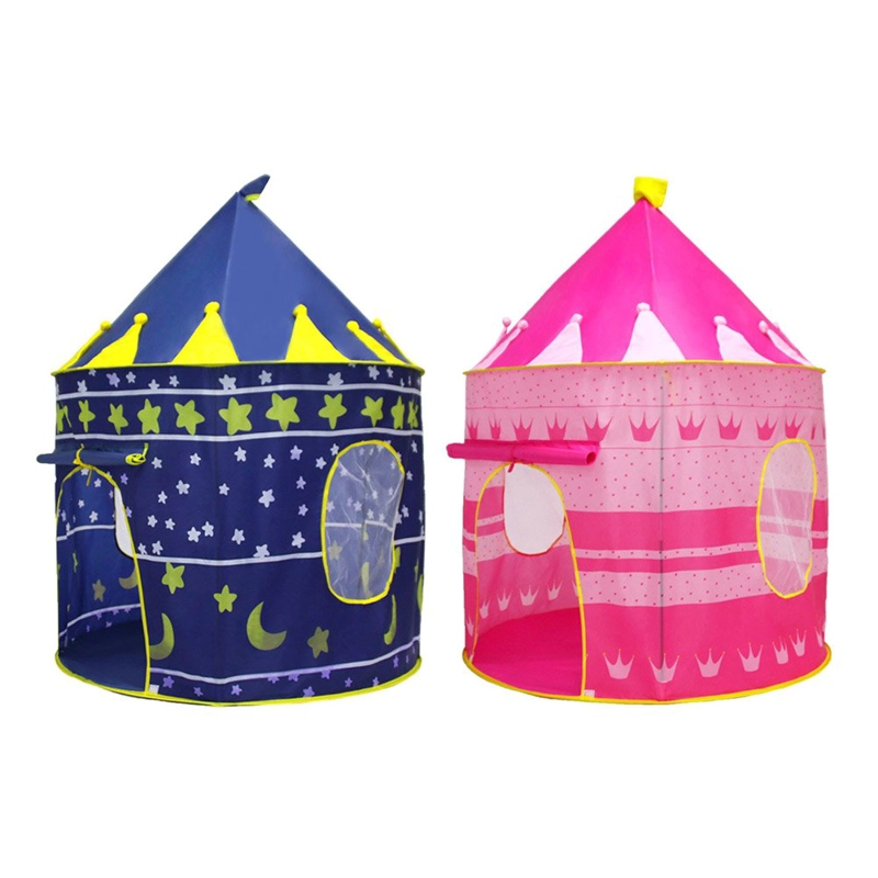 CARPA CASTILLO DE JUEGO 3 PERSONAS PLEGABLE PORTÁTIL PARA NIÑOS Y NIÑAS - 1