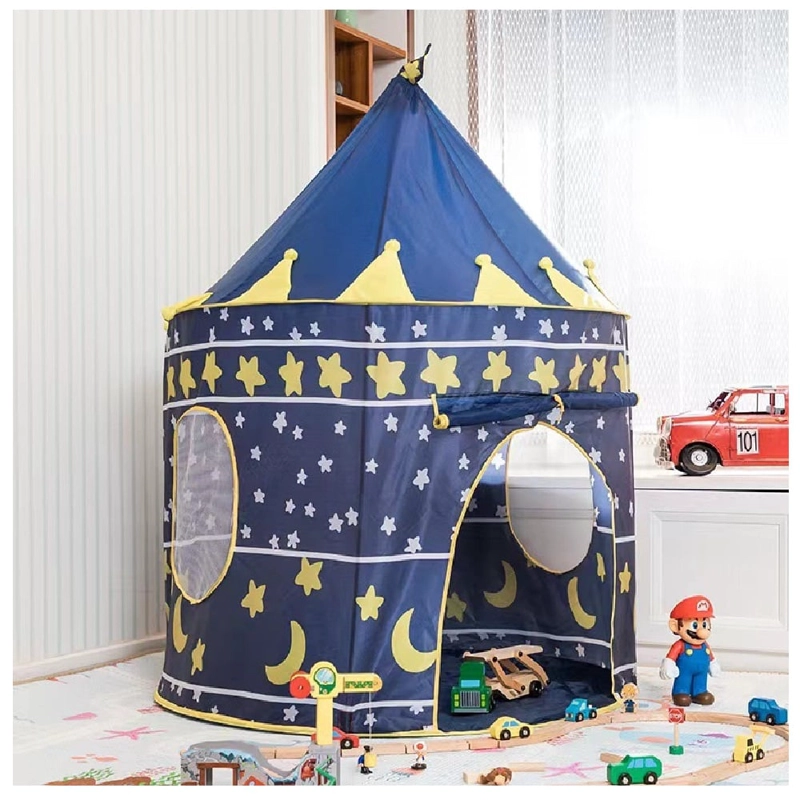 CARPA CASTILLO DE JUEGO 3 PERSONAS PLEGABLE PORTÁTIL PARA NIÑOS Y NIÑAS - 3