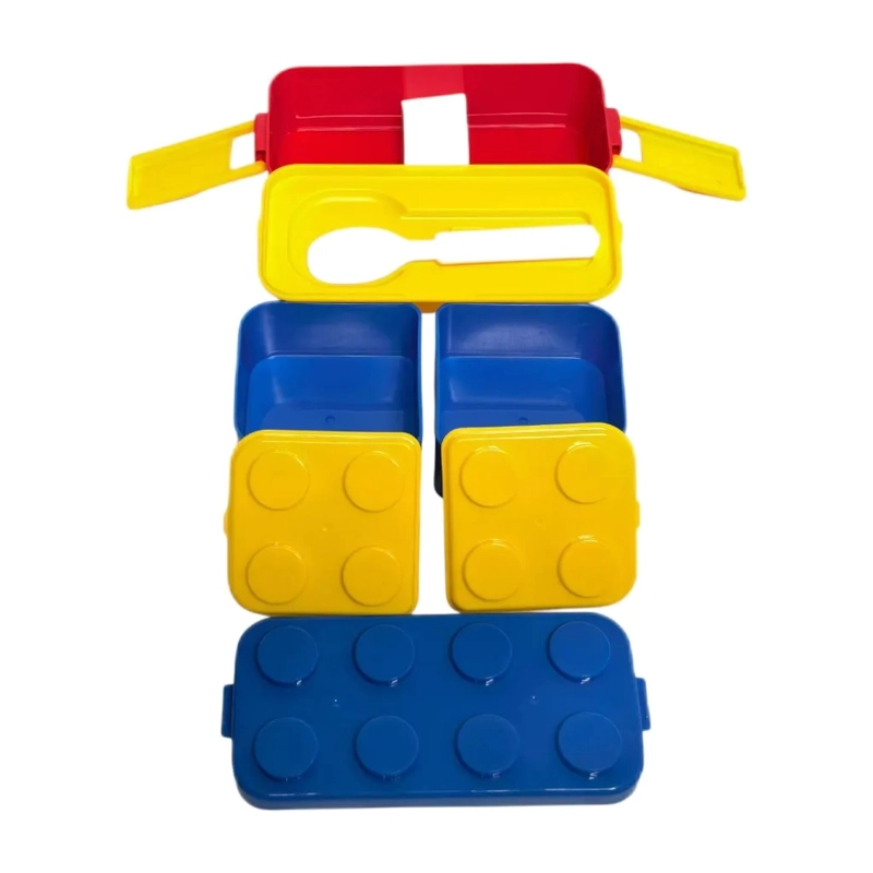 SET 3 PIEZAS TAPER LONCHERA LEGO PARA NIÑOS - 5