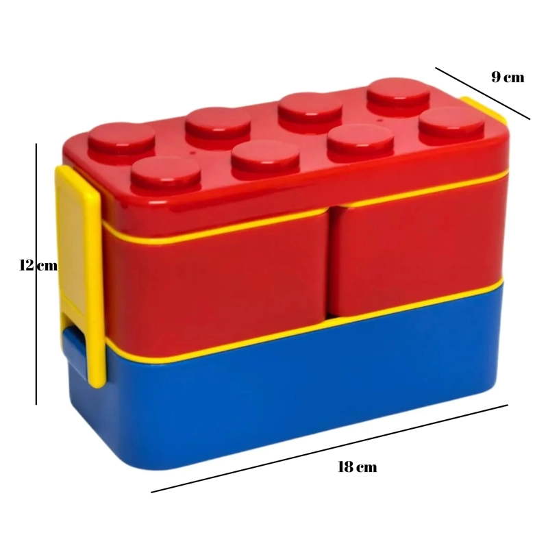 SET 3 PIEZAS TAPER LONCHERA LEGO PARA NIÑOS - 7