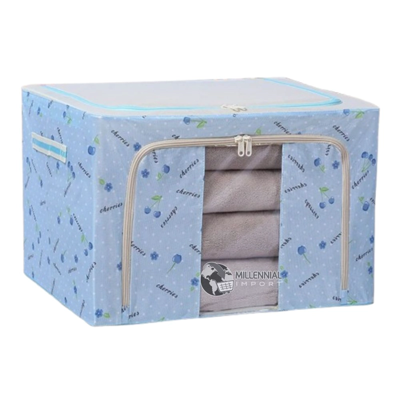 ORGANIZADOR CAJA PLEGABLE ALMACENAMIENTO ROPA GRANDE MULTICOLOR - 1