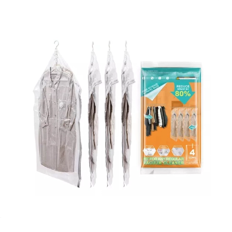 PACK X2 BOLSAS COMPRESORAS DE AIRE GUARDAR SACOS 70 X 110 GRANDE - 1