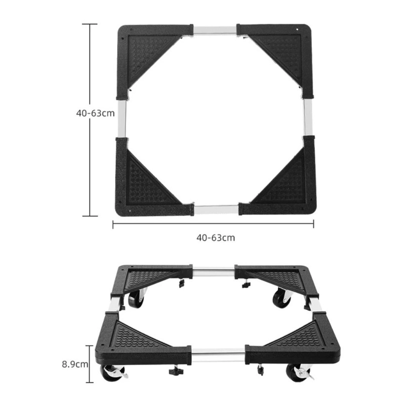 BASE RODANTE TRANSPORTAR LAVADORA REFRIGERADORA Y MUEBLES - 6