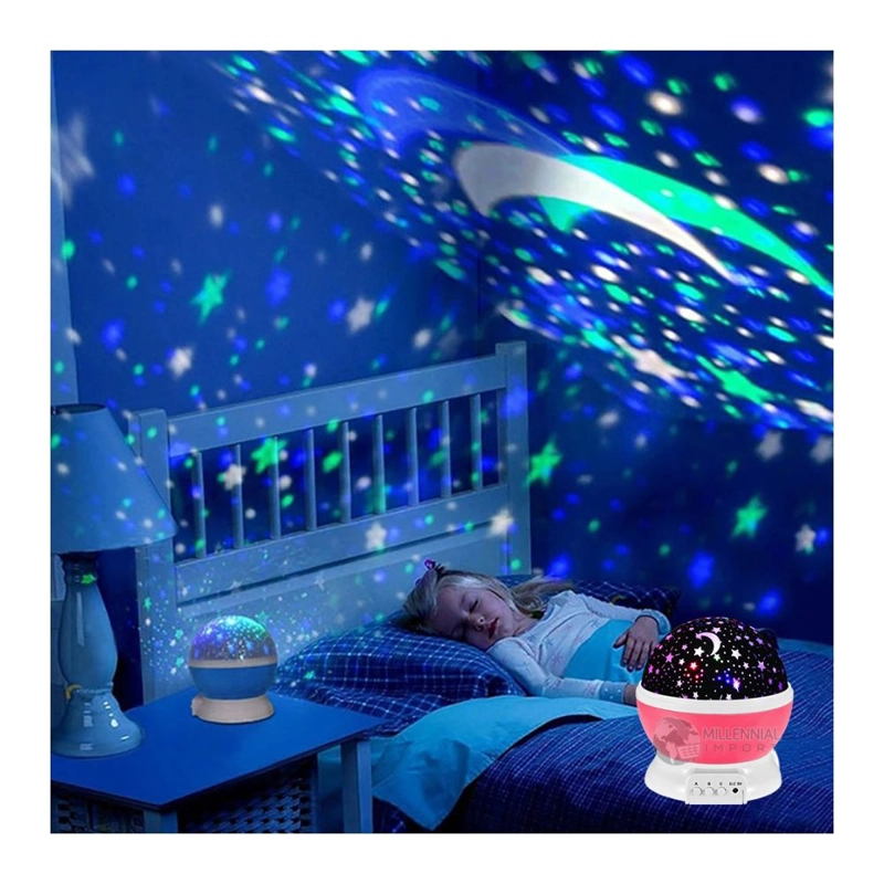 LÁMPARA PROYECTOR DE ESTRELLA Y LUNA STAR MASTER PARA NIÑOS - 1