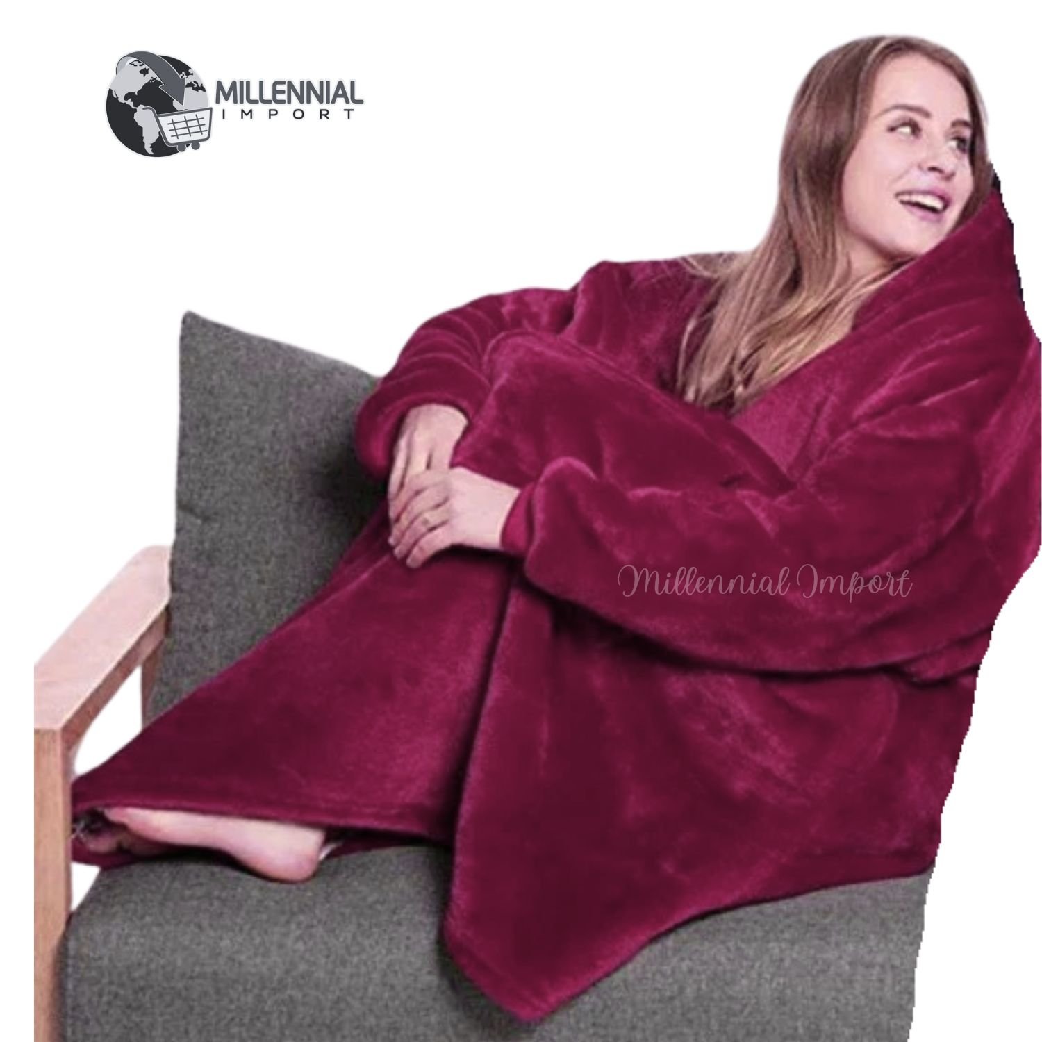 POLERONES OVERSIZE UNISEX TELA BONNY + CARNERO CON CAPUCHA - 5