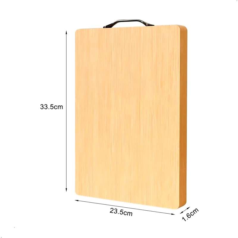 TABLA PARA CORTAR DE BAMBÚ PARA COCINA CON ASA 34CM - 9