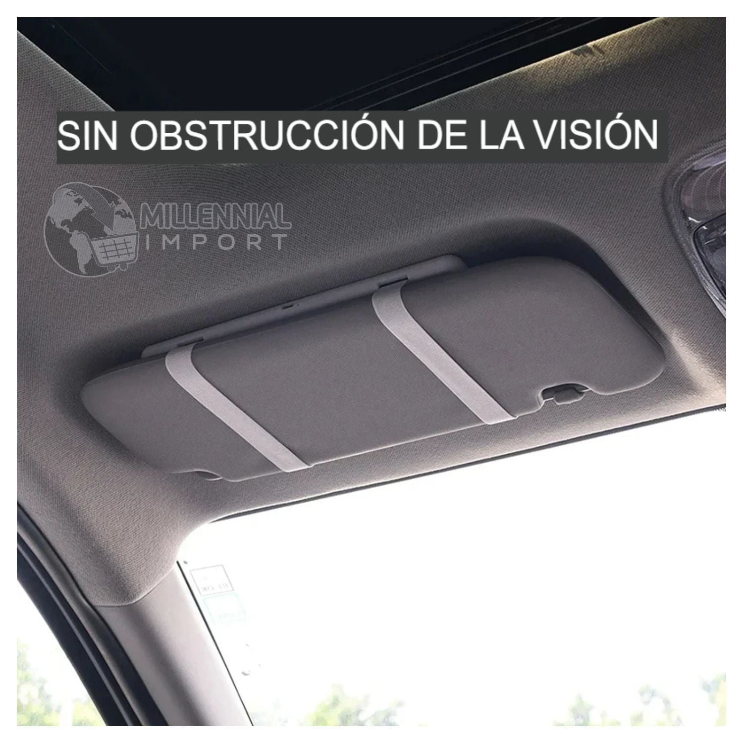 ESPEJO LED DE MAQUILLAJE PARA AUTO CARRO - 4