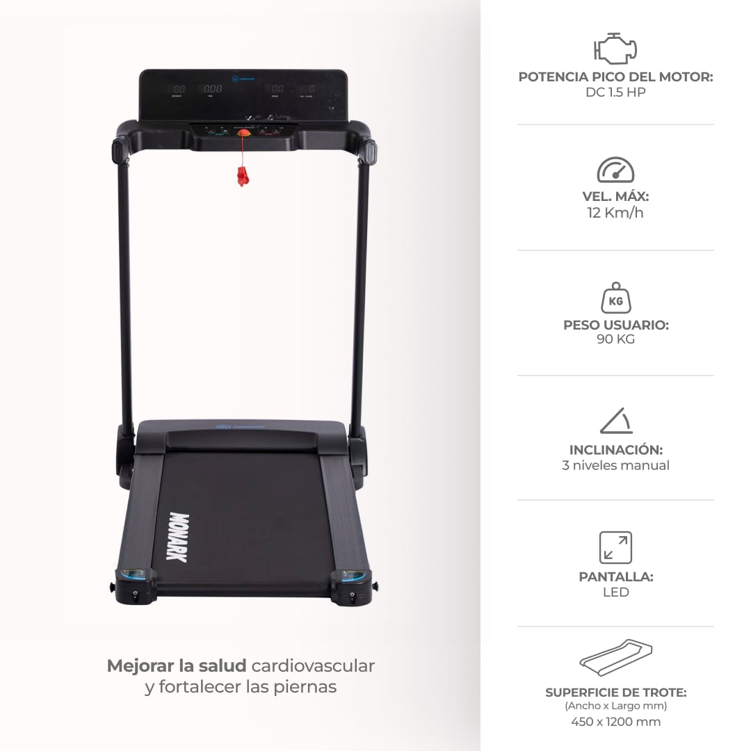 TROTADORA MONARK T107 NEGRO - 2