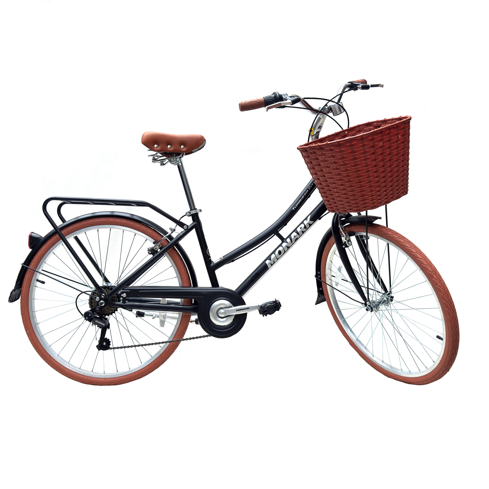 BICICLETA MONARK TURQUESA CITY 6V ARO 26 - 2