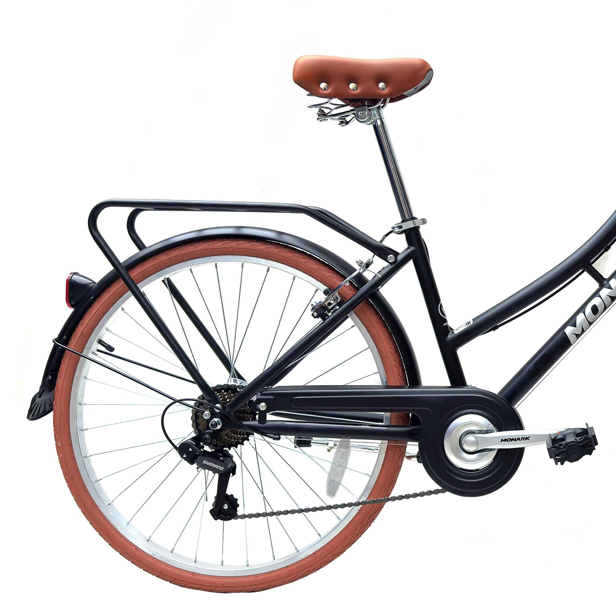 BICICLETA MONARK TURQUESA CITY 6V ARO 26 - 5