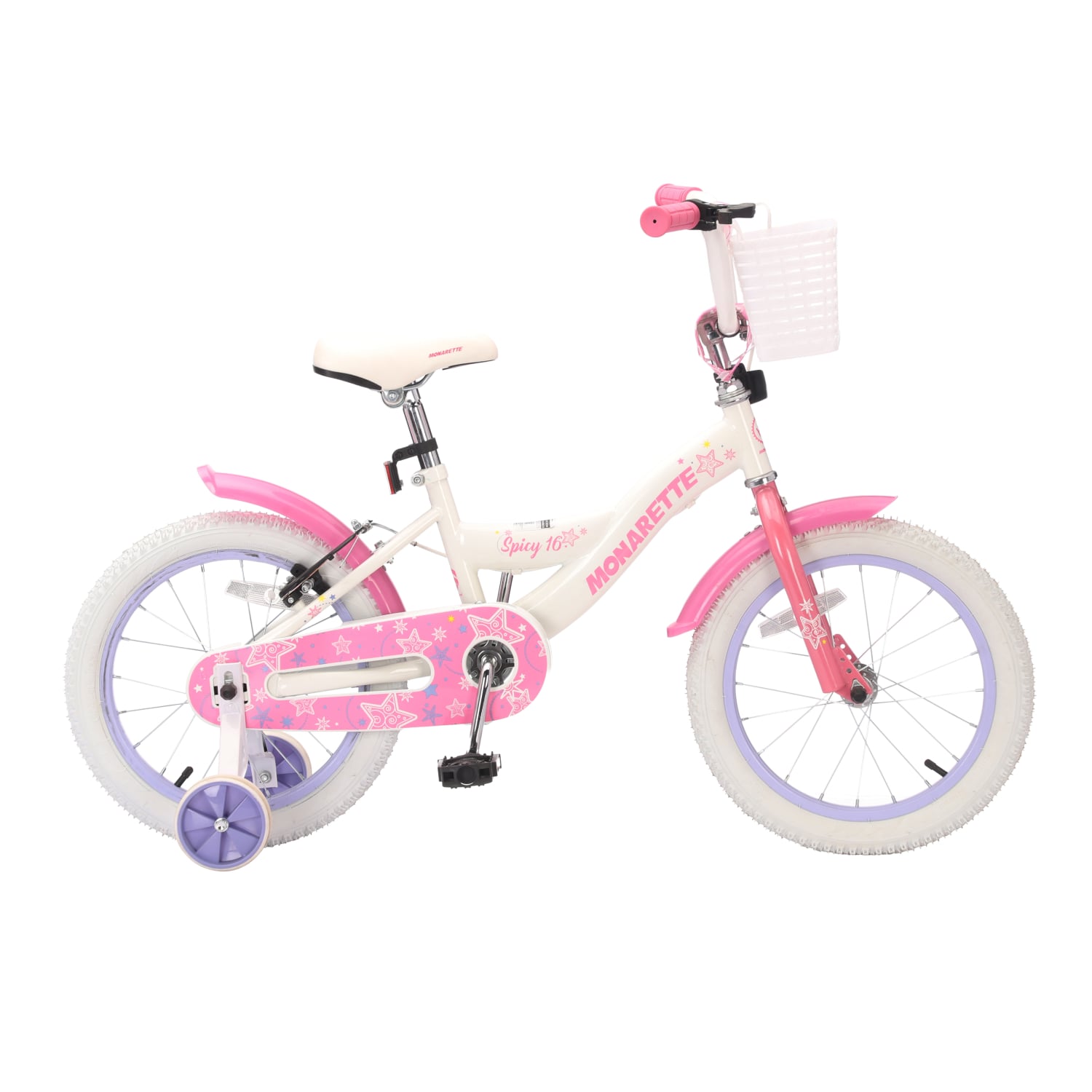 BICICLETA MONARETTE SPICY ARO 16 BLANCO - 1