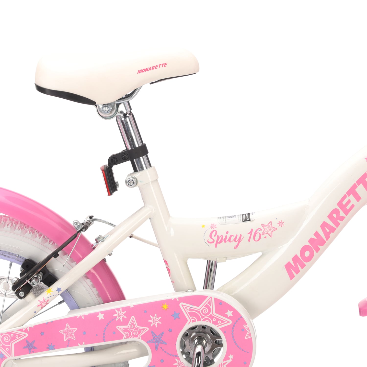 BICICLETA MONARETTE SPICY ARO 16 BLANCO - 4