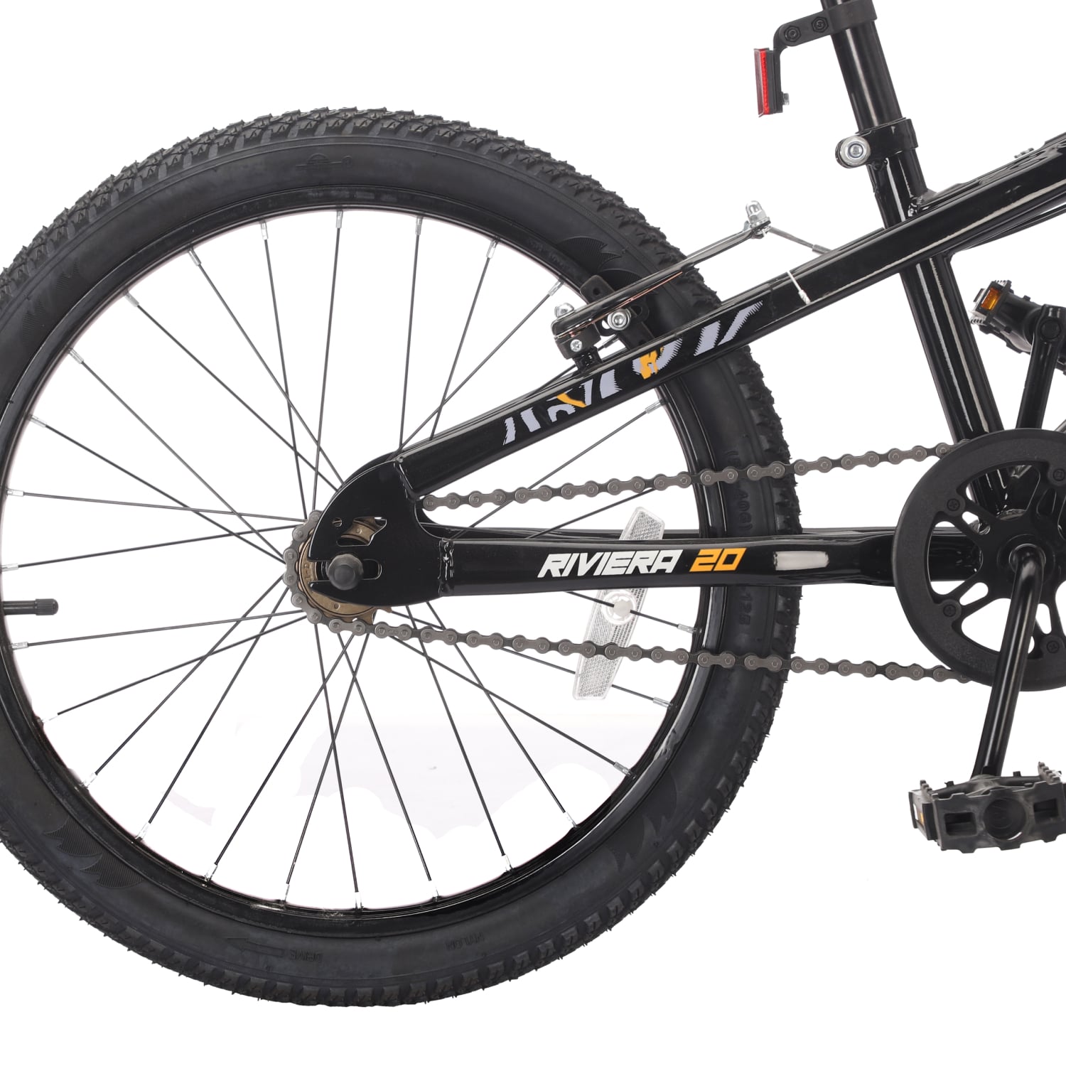 BICICLETA MONARETTE RIVIERA ARO 20 NEGRO - 5
