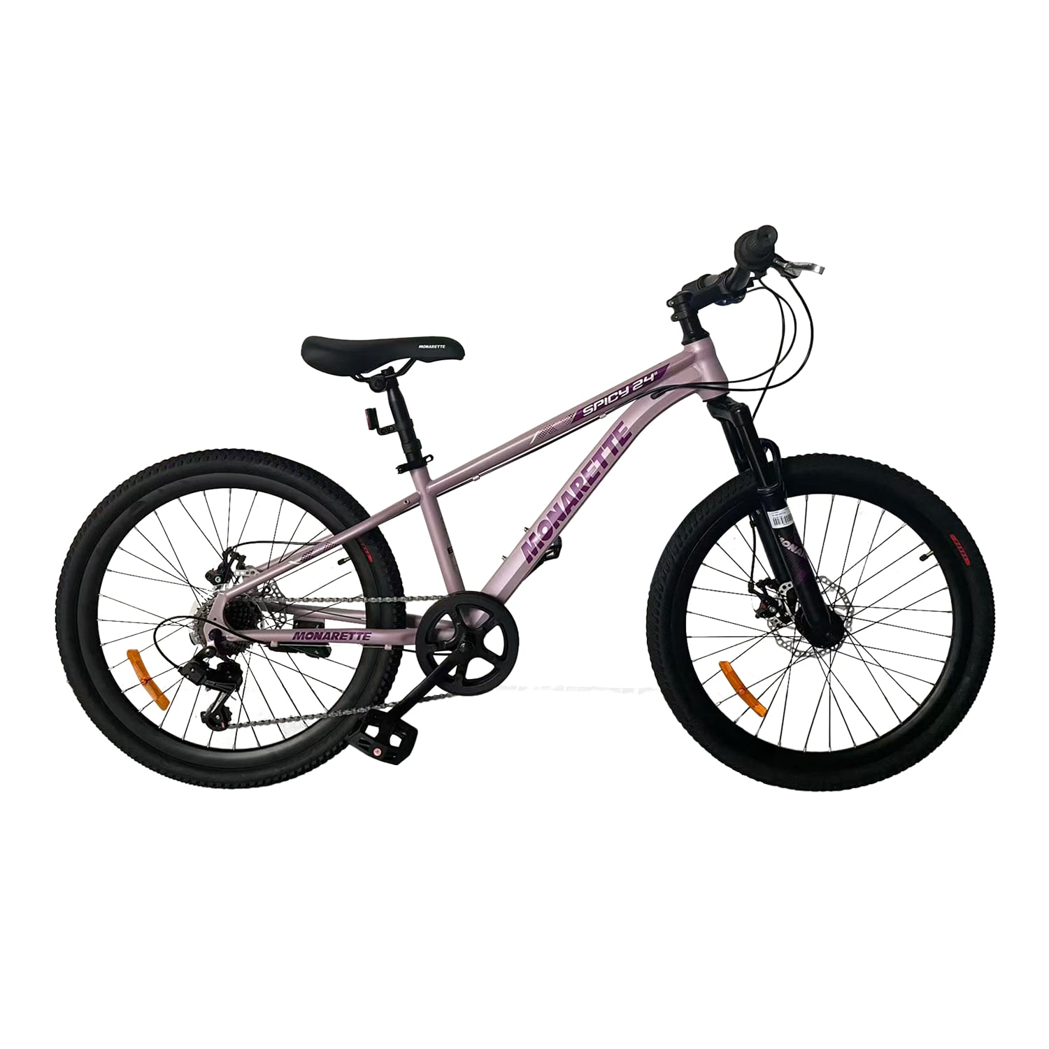 BICICLETA MONARETTE SPICY ARO 24 LILA - 1