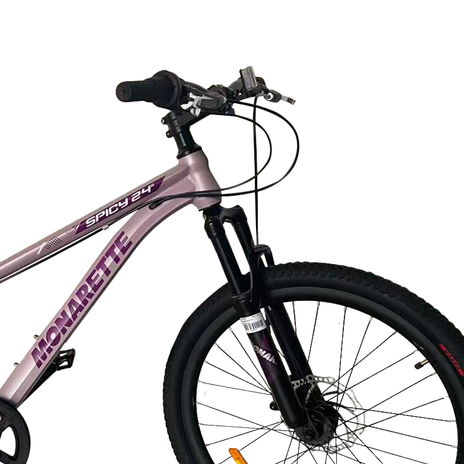 BICICLETA MONARETTE SPICY ARO 24 LILA - 3