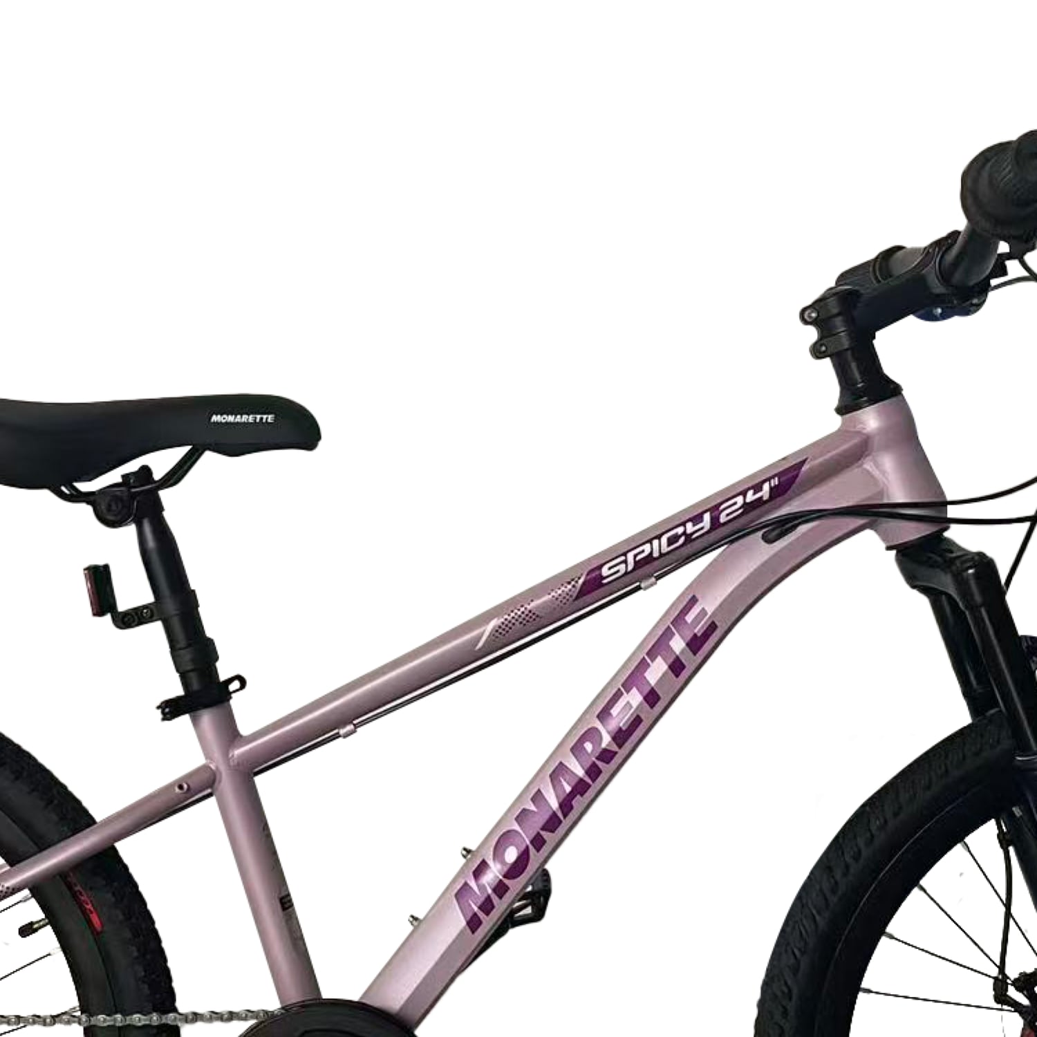 BICICLETA MONARETTE SPICY ARO 24 LILA - 4