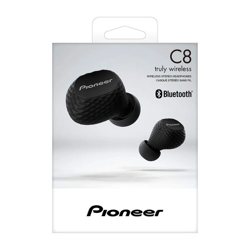 AUDÍFONOS PIONEER WIRELESS SEC-8TW-B BLUETOOTH CON BATERIA LITIO - 5