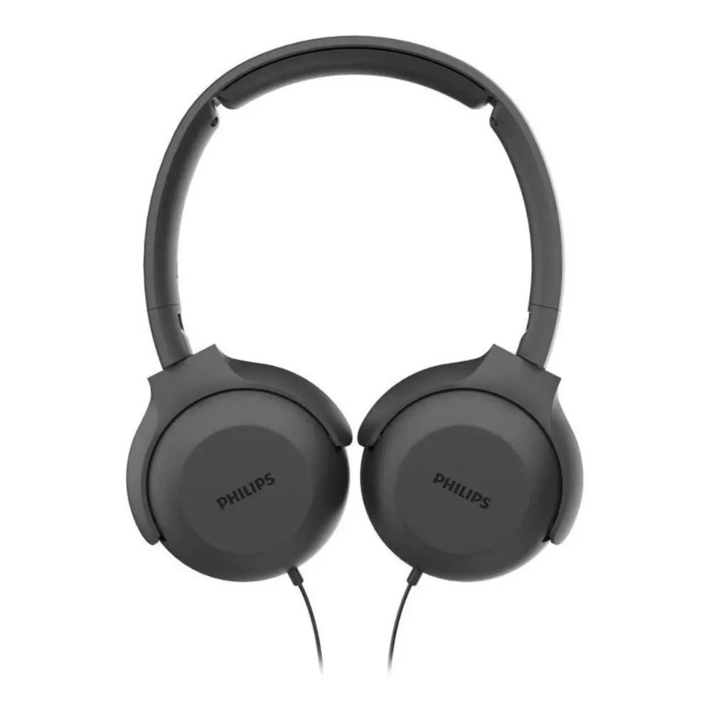 AUDÍFONOS PHILIPS ON EAR TAUH201BK CON MICRÓFONO NEGRO - 2