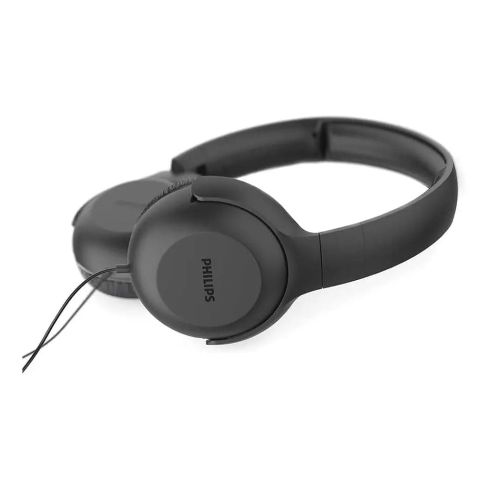 AUDÍFONOS PHILIPS ON EAR TAUH201BK CON MICRÓFONO NEGRO - 3