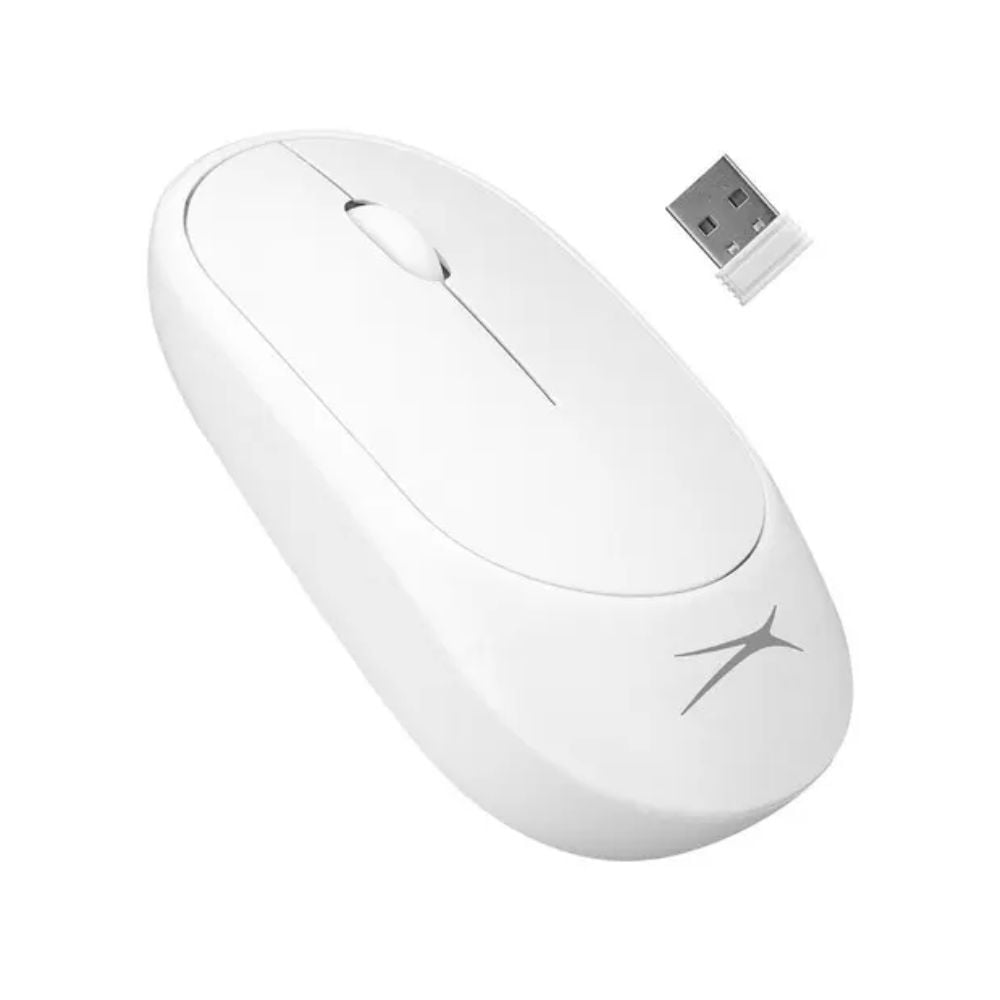 MOUSE INALAMBRICO ALTEC ALBM7314 - USB - BLANCO - 1