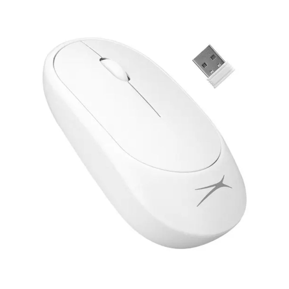 MOUSE INALAMBRICO ALTEC ALBM7314 - USB - BLANCO - 3