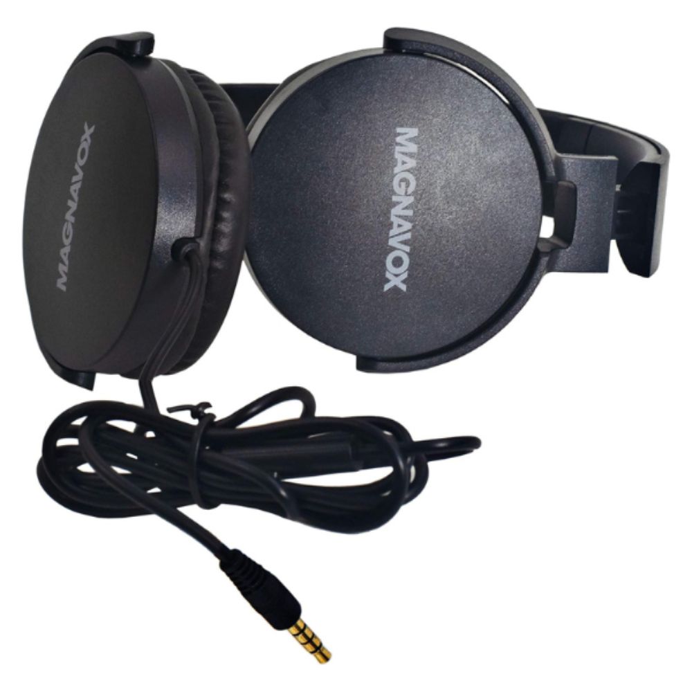 AUDIFONOS OVER EAR MAGNAVOX 3.5MM - MHP5026 - NEGRO - 4