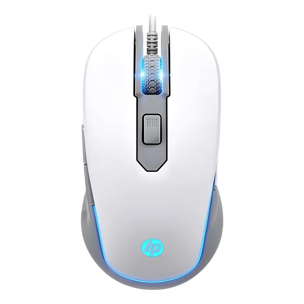 MOUSE GAMER HP M200 USB - OPTICO - BLANCO - 1