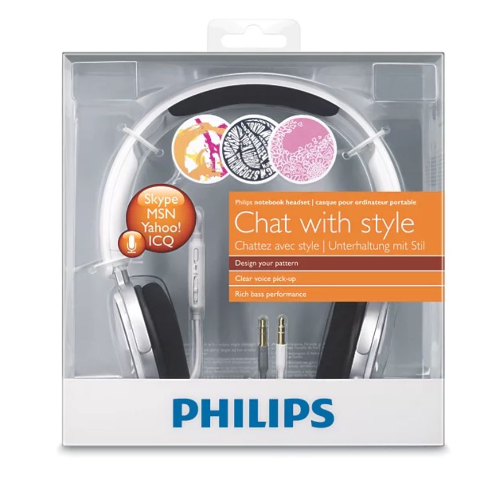 AUDIFONOS PARA PC PHILIPS SHM7110U - ALAMBRICO CON MICRÓFONO - 5