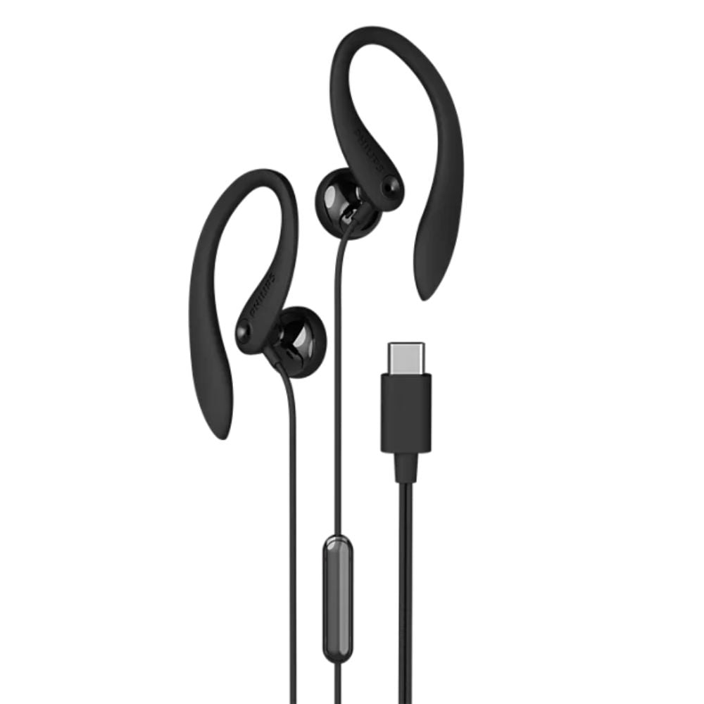 AUDIFONOS IN EAR USB-C PHILIPS SHS3305M2BK - ALÁMBRICO CON GANCHO - 1