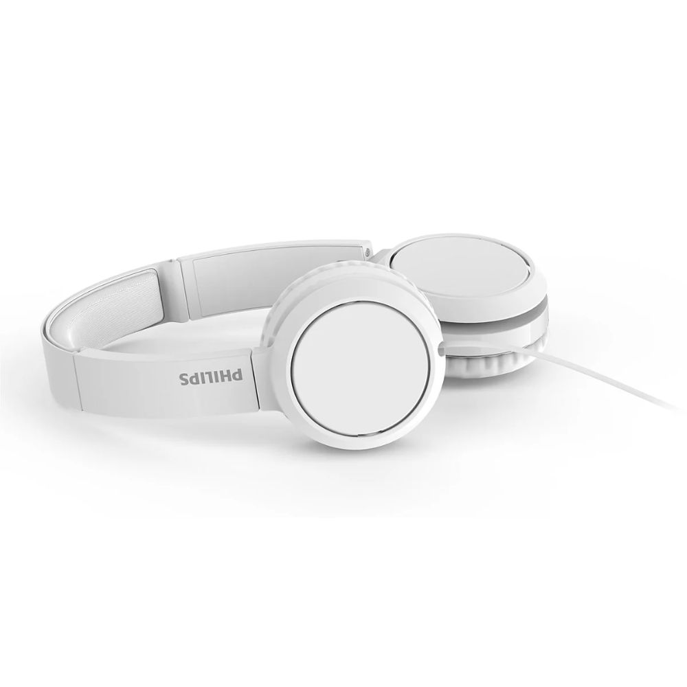 AUDIFONOS ON EAR PHILIPS TAH4105 - ALÁMBRICO CONECTOR 3.5MM BLANCO - 3