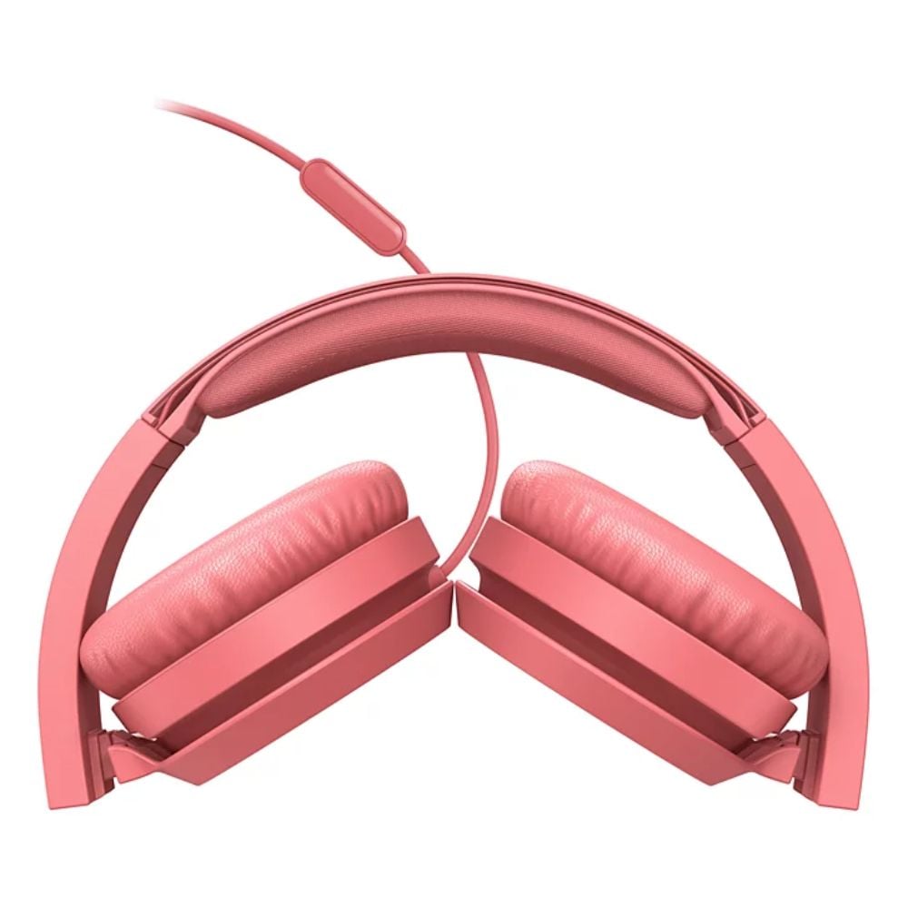 AUDIFONOS ON EAR PHILIPS TAH4105 - ALÁMBRICO CONECTOR 3.5MM ROJO - 4