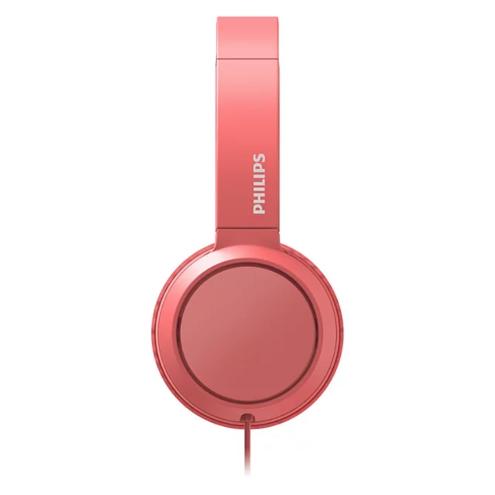 AUDIFONOS ON EAR PHILIPS TAH4105 - ALÁMBRICO CONECTOR 3.5MM ROJO - 5