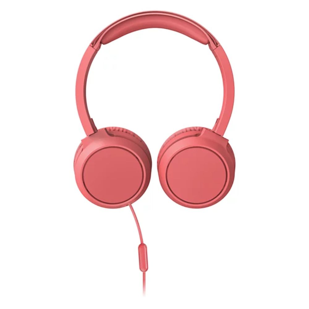 AUDIFONOS ON EAR PHILIPS TAH4105 - ALÁMBRICO CONECTOR 3.5MM ROJO - 6