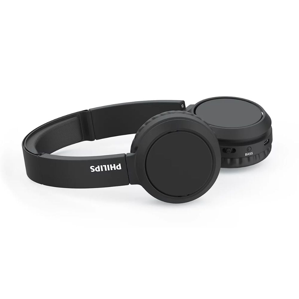 AUDIFONOS OVER EAR PHILIPS TAH4205 - BLUETOOTH 29HRS AUTONOMÍA NEGRO - 3