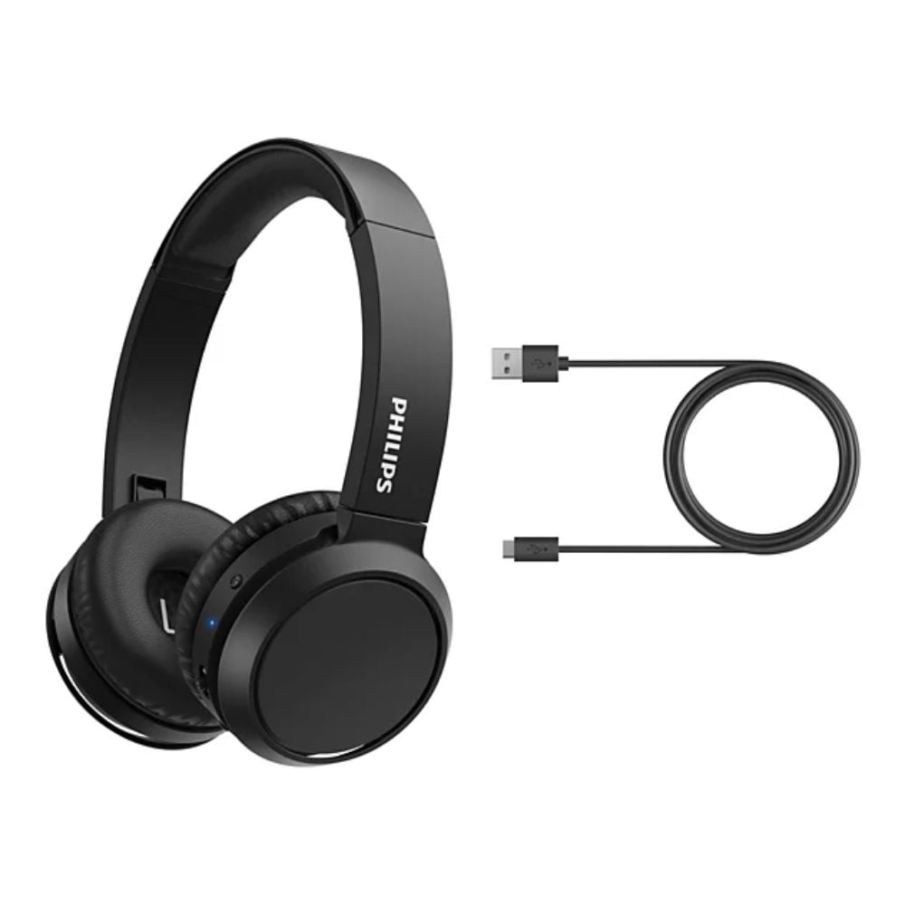 AUDIFONOS OVER EAR PHILIPS TAH4205 - BLUETOOTH 29HRS AUTONOMÍA NEGRO - 4
