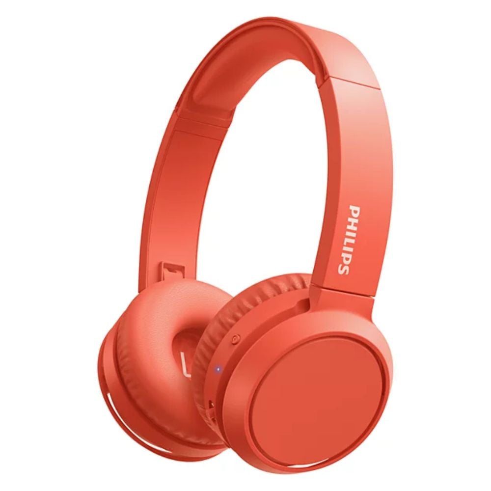 AUDIFONOS OVER EAR PHILIPS TAH4205 - BLUETOOTH 29HRS AUTONOMÍA ROJO - 1