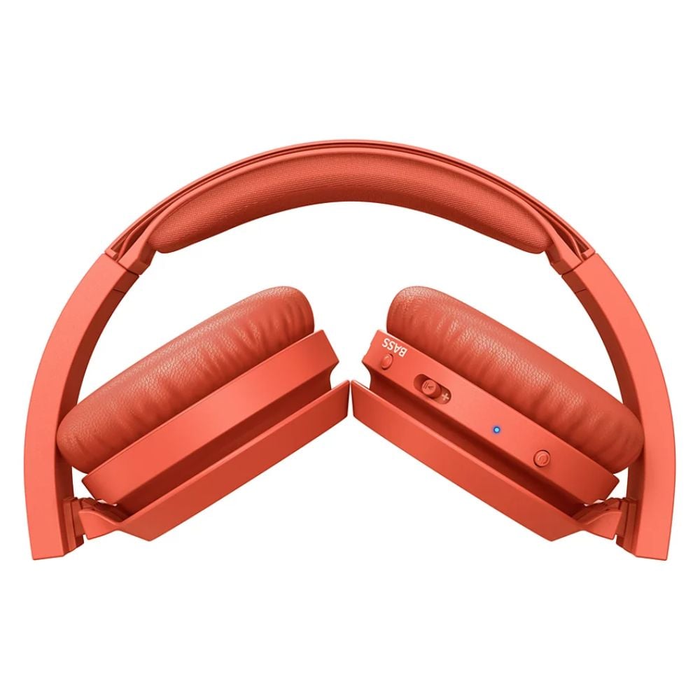 AUDIFONOS OVER EAR PHILIPS TAH4205 - BLUETOOTH 29HRS AUTONOMÍA ROJO - 4
