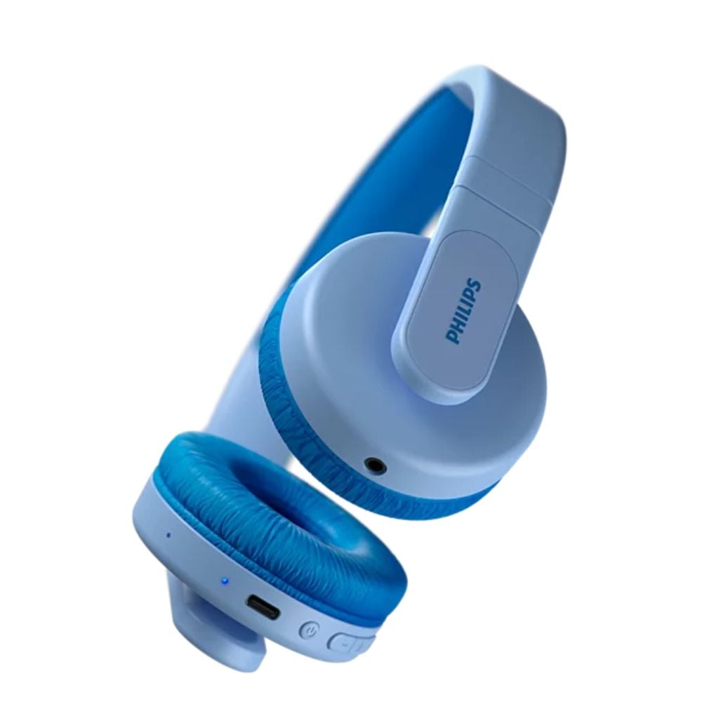 AUDIFONOS INALÁMBRICOS PARA NIÑOS PHILIPS TAK4206 - CONTROL PARENTAL 28HRS AUTONOMÍA AZUL - 2