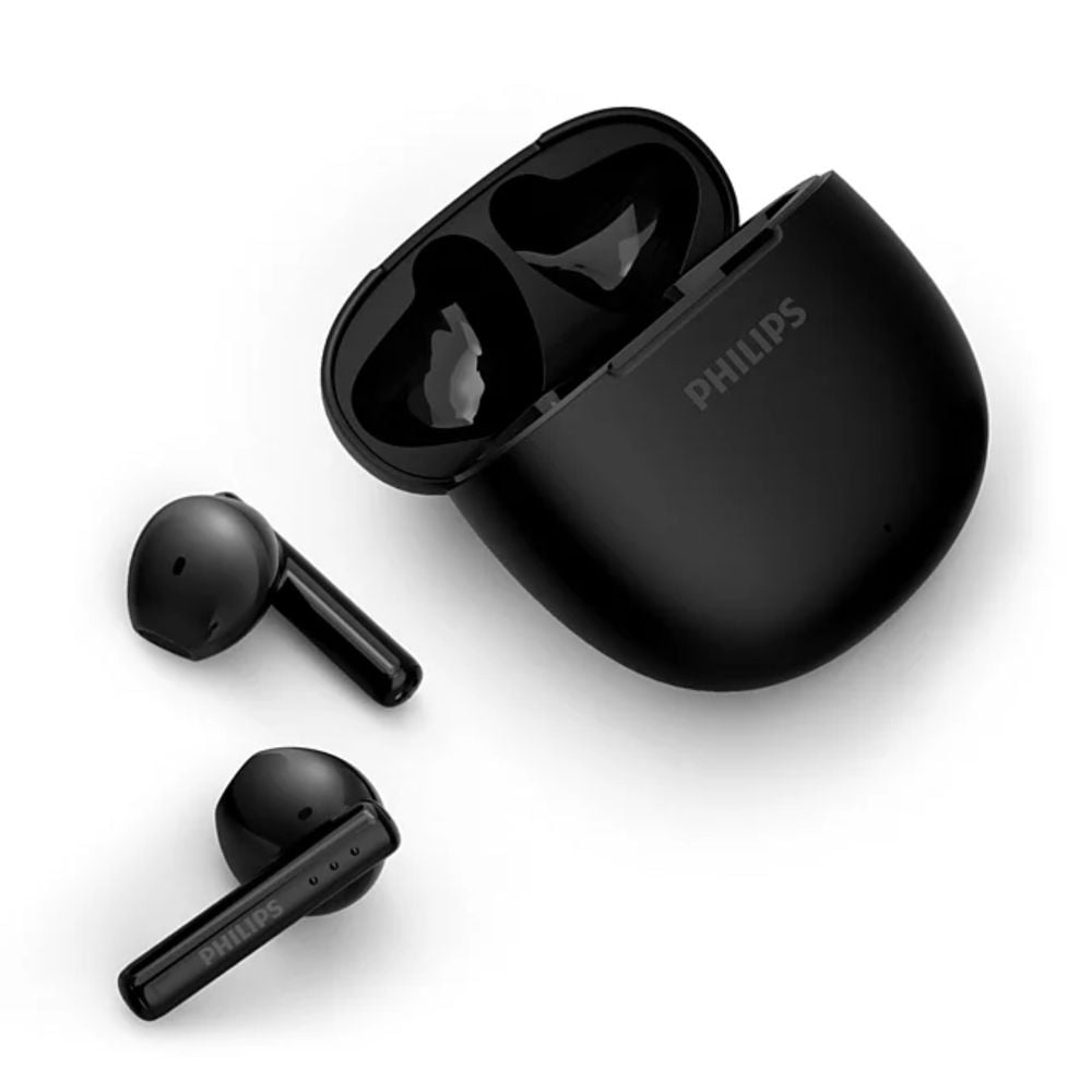AUDIFONOS TRUE WIRELESS PHILIPS TAT1139BK - IPX 4 26 HRS AUTONOMÍA - 1