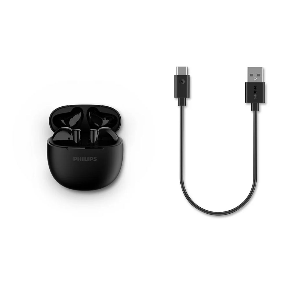 AUDIFONOS TRUE WIRELESS PHILIPS TAT1139BK - IPX 4 26 HRS AUTONOMÍA - 5