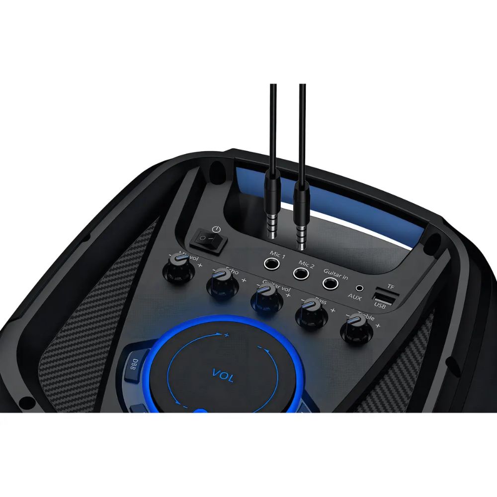 PARTY SPEAKER 40 W RMS PHILIPS TAX4209 - BLUETOOTH RADIO FM - 5